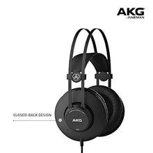 Carica l&#39;immagine nel visualizzatore di Gallery, AKG K52, Cuffie Closed-Back, Nero