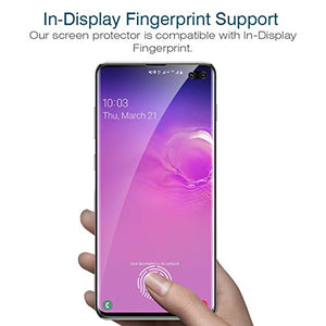 LK [3 Pezzi] Pellicola Protettiva per Samsung Galaxy S10 Plus, Adatta a... - Ilgrandebazar