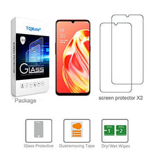 Carica l'immagine nel visualizzatore di Gallery, TQmate 2 Pezzi, Compatibile con Oppo A91 Pellicola Protettiva in Vetro...