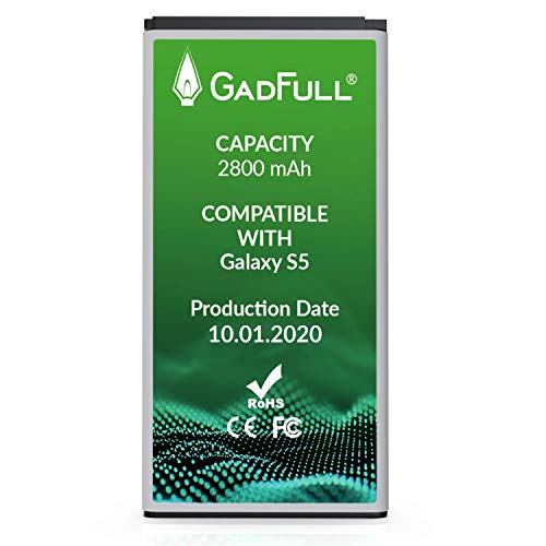GadFull Batteria compatibile con Samsung Galaxy S5 | Corrisponde al... - Ilgrandebazar