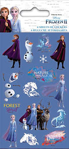Paper Projects- Frozen-Set di 2 Adesivi per Feste (6 Fogli), 9124394 - Ilgrandebazar