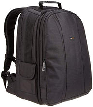 Carica l&#39;immagine nel visualizzatore di Gallery, AmazonBasics - Zaino per fotocamera reflex/laptop, colore Nero/Arancia
