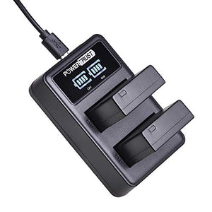PowerTrust DMW-BLG10 DMW-BLE9 - Caricabatteria USB LED per Panasonic...