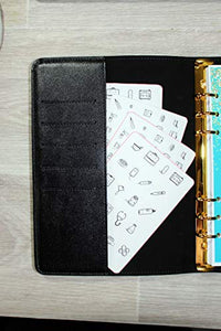 120 medical stickers, 4 fogli di adesivi per agenda medica - Ilgrandebazar