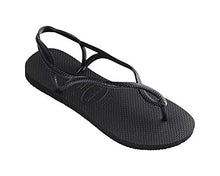 Carica l&#39;immagine nel visualizzatore di Gallery, Havaianas Luna, Sandali Donna 39/40 EU, Nero Black 0090