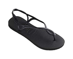 Havaianas Luna, Sandali Donna 39/40 EU, Nero Black 0090