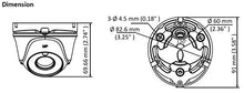 Carica l&#39;immagine nel visualizzatore di Gallery, HiLook 2 MP THC-T120 2,8 mm HD EXIR 20 m IR TVI/AHD/CVI/CVBS Turret Dome...