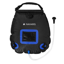 Carica l'immagine nel visualizzatore di Gallery, Navaris Doccia Solare da Campeggio Giardino - Serbatoio 20L per Uso...