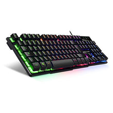 Carica l'immagine nel visualizzatore di Gallery, EMPIRE GAMING Tastiera PC Empire K300 QWERTY– 105 Tasti Semi-Meccanici di...