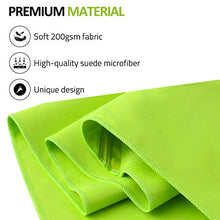 Carica l&#39;immagine nel visualizzatore di Gallery, Eono by Amazon - Asciugamano in Microfibra, XXL - 200cm x 100 cm, Verde