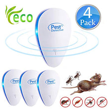 Carica l&#39;immagine nel visualizzatore di Gallery, Nitoer Antizanzare Ultrasuoni Repellente ad per Topi Scacciatopi...