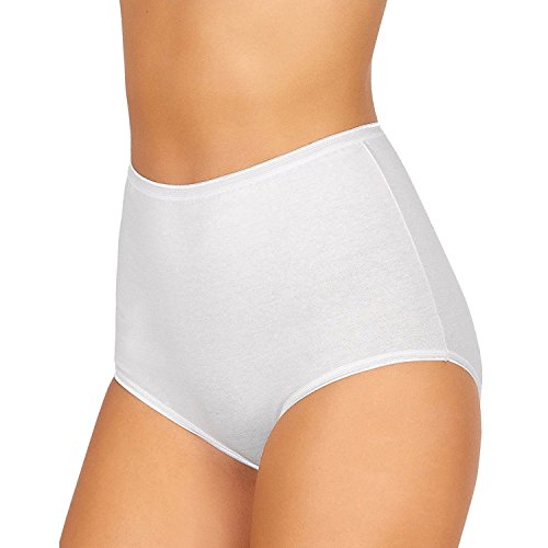 JADEA CULOTTA Art. 05 - Confezione da 6 Pezzi - Disponibile nei 8, Bianco - Ilgrandebazar
