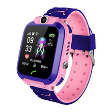 Carica l'immagine nel visualizzatore di Gallery, Smart Watch per bambini, Q12 Touch Smartwatch per ragazzi e ragazze, con fotocamera, supporto di posizionamento preciso, monitoraggio attività in standby lungo con frequenza cardiaca, orologi