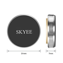 Carica l&#39;immagine nel visualizzatore di Gallery, Skyee [2 Pack Supporto Auto Smartphone Magnetico con Adesivo 3M Argento