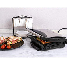 Carica l&#39;immagine nel visualizzatore di Gallery, Aigostar Hett 30HHJ - Panini Maker/Griglia, Pressa a sandwich, 30HHJ, 1000w - Ilgrandebazar