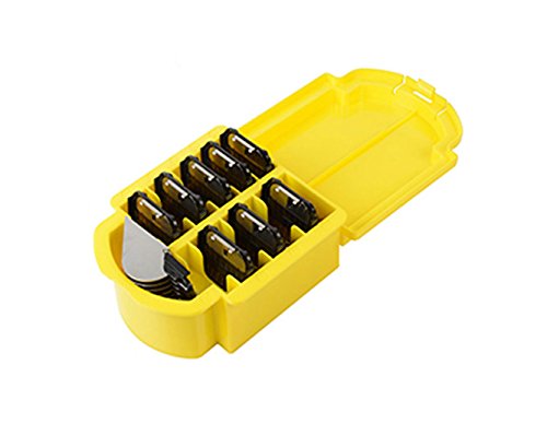 Masterclip Professionale toletta Confezione da 9 Metallo Clipper Comb Guide