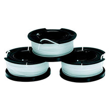 Carica l'immagine nel visualizzatore di Gallery, BLACK+DECKER A6485-XJ Set 3 Rocchetti Filo Nylon Reflex, 3 x 10m, 1.5mm