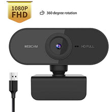 Carica l'immagine nel visualizzatore di Gallery, EDUPUP Webcam con microfono, 1080p HD Streaming Computer Web Camera -...