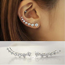 Carica l&#39;immagine nel visualizzatore di Gallery, Orecchini da donna in argento sterling 925 con...