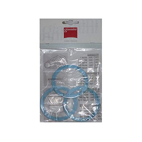 Giannini Giannini_C966 Guarnizione 3/1 Tazza– 3 pezzi, Blu