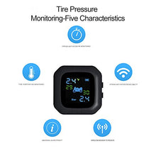 Carica l&#39;immagine nel visualizzatore di Gallery, KKmoon Sistema di Monitoraggio della Pressione dei Pneumatici per... - Ilgrandebazar