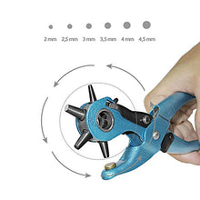 Carica l'immagine nel visualizzatore di Gallery, S&amp;R Pinza fustellatrice per Cinture Pelle Scarpe / Made in Germany /...