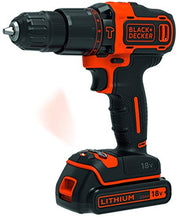 Carica l&#39;immagine nel visualizzatore di Gallery, BLACK &amp; DECKER Black + Decker bdchd18s32-QW Trapano a percussione Senza Fili... - Ilgrandebazar