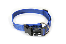 Carica l'immagine nel visualizzatore di Gallery, Collare K9 serie Color &amp; Gray, 20 mm x 27-42 cm, blu-grigio - Ilgrandebazar