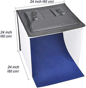 Emart Fotografie - Scatola luminosa per studio fotografico, portatile,...