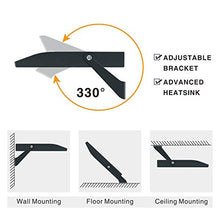 Carica l&#39;immagine nel visualizzatore di Gallery, Faretto di Sicurezza Professionale da Esterno 50W contro Sovratensioni 4KV,...