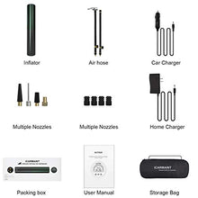 Carica l'immagine nel visualizzatore di Gallery, ICARMAINT Compressore Portatile Mini Pompa Bicicletta Elettrica 3000mAh...