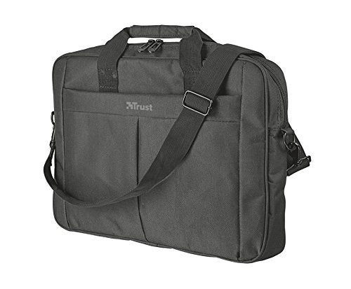 Trust Primo Borsa Trasporto per Laptop da 16 Pollici, Nero
