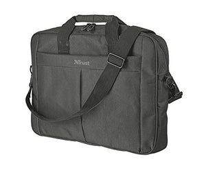 Trust Primo Borsa Trasporto per Laptop da 16 Pollici, Nero