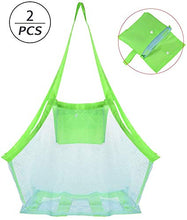 Carica l&#39;immagine nel visualizzatore di Gallery, non-branded Large Borsa da Spiaggia a Rete Anti-Sabbia,2 Pezzi...