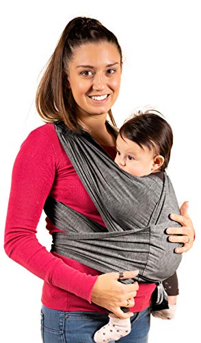 New 2020 - KALPAS - Fascia Porta Bambino Facile Da Indossare Grigio Antracite