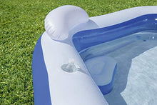 Carica l&#39;immagine nel visualizzatore di Gallery, Bestway Piscina Family Pentagono Gonfiabile, 575 Litri, Bianco Azzurro, 207...
