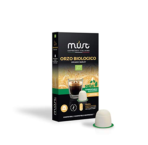 ORZO BIOLOGICO Must Espresso Italiano 100 CAPSULE COMPOSTABILI Nespresso... - Ilgrandebazar