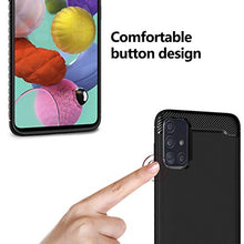 Carica l&#39;immagine nel visualizzatore di Gallery, Ferilinso Cover per Samsung Galaxy A51 Cover, Custodia Protettiva Nero