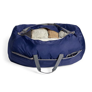 AmazonBasics - Borsone grande, 98 l, Blu navy Navy