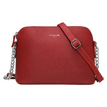 Carica l'immagine nel visualizzatore di Gallery, David Jones - Piccola Borsa a Tracolla Spalla Donna Catena - Mano Rosso