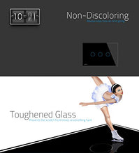 Carica l&#39;immagine nel visualizzatore di Gallery, LIVOLO Interruttore della Luce con Indicatore LED Touch Switch Nero