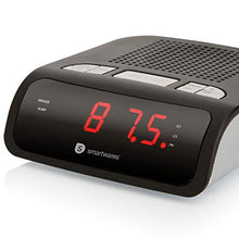 Carica l&#39;immagine nel visualizzatore di Gallery, Smartwares CL-1459 Radiosveglia con Radio FM PLL, Nero