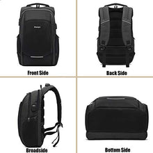 Carica l&#39;immagine nel visualizzatore di Gallery, Xnuoyo Laptop Zaino Antifurto, 15,6 Pollici Resistente 15.6 inch, Nero