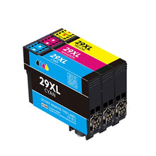 Carica l&#39;immagine nel visualizzatore di Gallery, 29XL Cartucce d&#39;inchiostro Compatibile con Epson 29 XL Sostituzione per Epson Expression Home XP-235 XP-245 XP-247 XP-255 XP-332 XP-335 XP-342 XP-345 XP-352 XP-432(Ciano Magenta Giallo, 3-Pack)