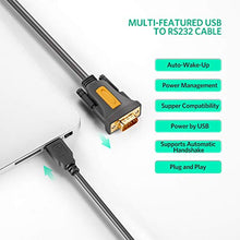 Carica l'immagine nel visualizzatore di Gallery, UGREEN Adattatore USB a RS232 Cavo DB9 9 Pin per Registratore di Cassa, 1M