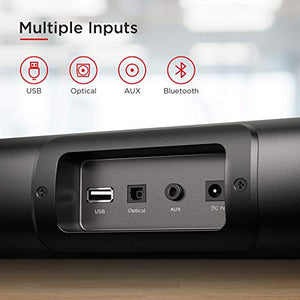 BOMAKER Tapio I Mini Soundbar Bluetooth 5.0 Wireless, 16'' con DSP avanzato... - Ilgrandebazar