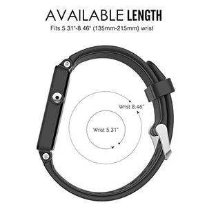 MoKo Garmin Vivoactive Watch Cinturino, Braccialetto di [1 Pezzi], Nero - Ilgrandebazar
