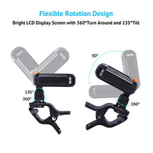 Carica l&#39;immagine nel visualizzatore di Gallery, Asmuse Accordatore Clip per Chitarra Violino Ukulele Basso Elettrico Nero-T - Ilgrandebazar