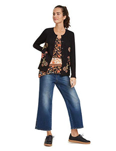 Desigual Sweat Daniela Felpa Donna M, Nero (Negro 2000) - Ilgrandebazar