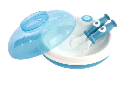 dBb Remond 211049 - Piatto scaldavivande con forchetta e cucchiaio, colore...